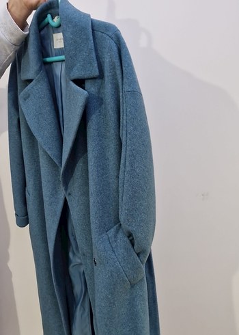 Mavi Kadın Kaban - Görsel 2