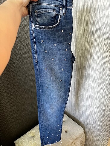 26 Beden mavi Renk Mavi marka kadın kot pantolon