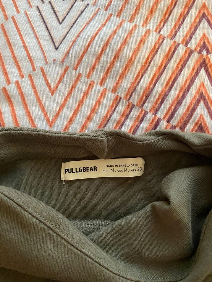 Düğmeli Kısa yeşil elbise - Görsel 4