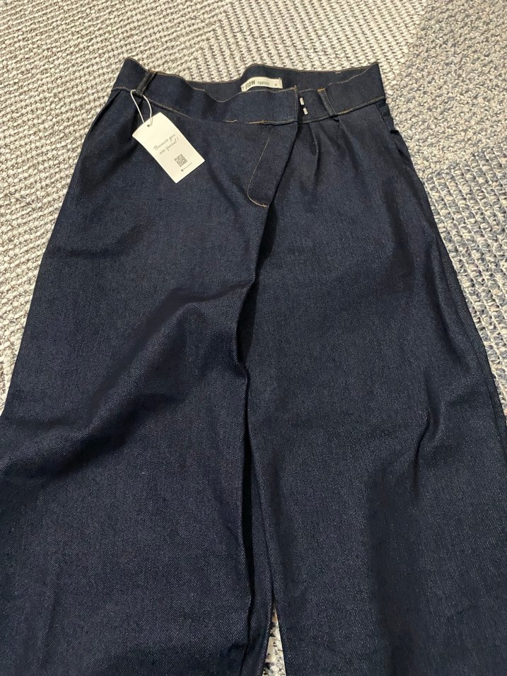 Düğmeli Koyu Mavi takım - Görsel 4