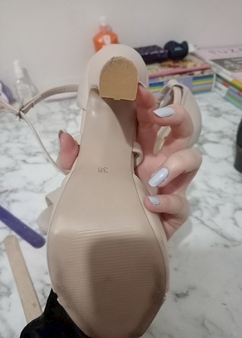 Platform Topuklu Kadın Ayakkabı - Görsel 7