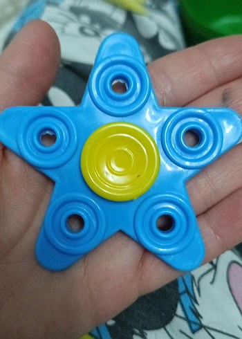 Mavi Yıldız Şekilli Renkli Oyuncak - Görsel 2