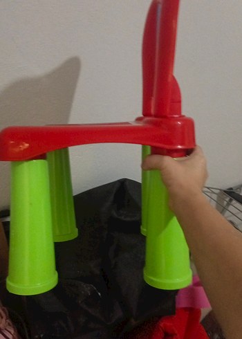 Beden Çocuklar için renkli kırmızı sandalye