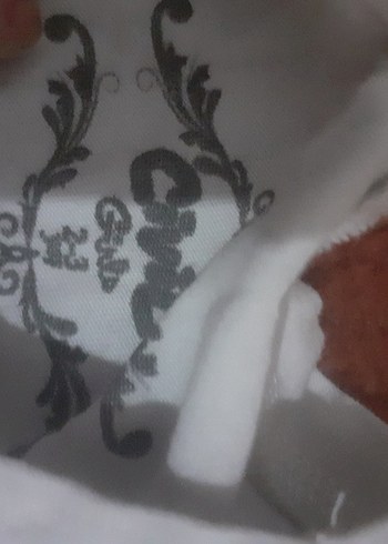 Beyaz Baskılı Düğmeli Kedi Kıyafeti - Görsel 5