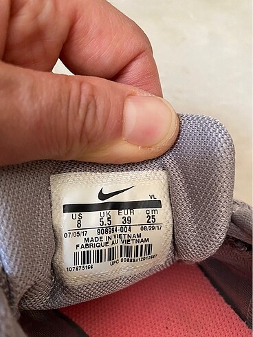 39 Beden Orjinal Nike kadın ayakkabı