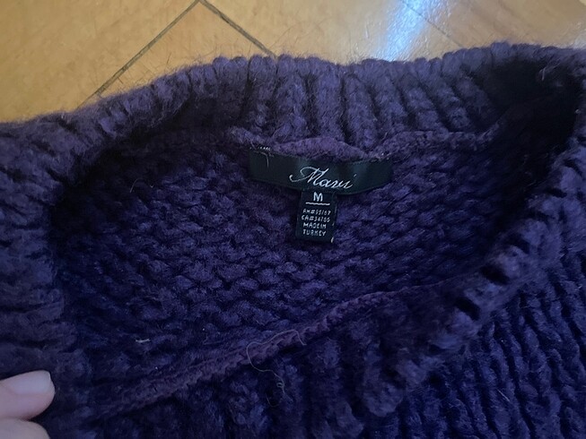 Mavi Jeans Mavi Marma Mor Kazak