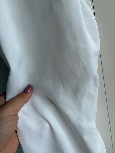 l Beden beyaz Renk Zara bluz