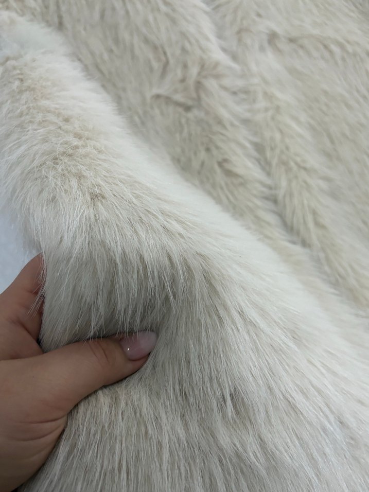 Bej Kürklü Kadın Yelek - Görsel 5