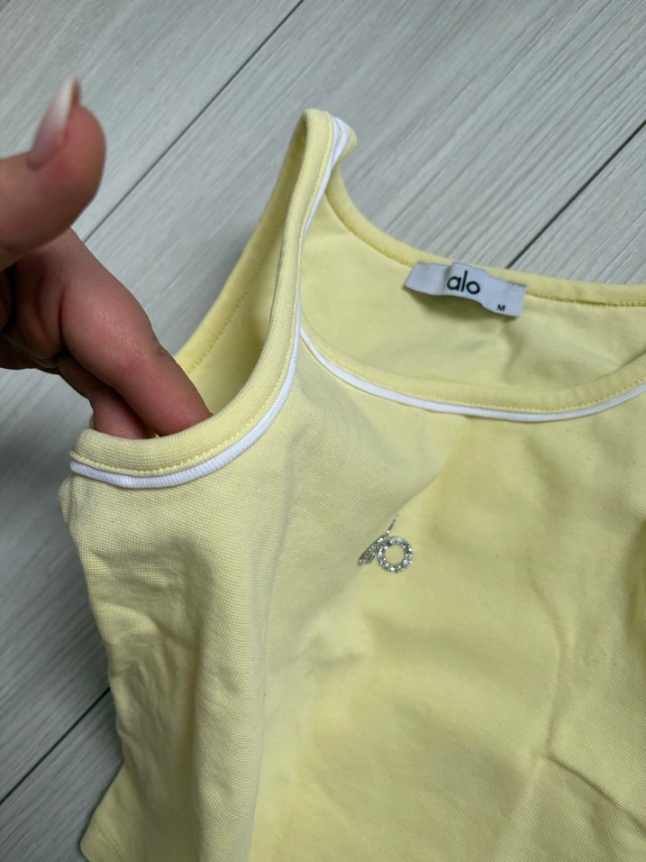 Sarı askılu bluz - Görsel 3