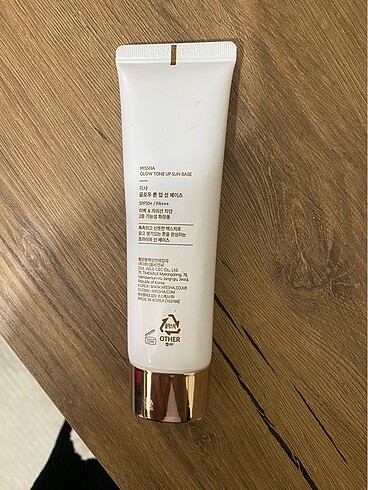 Missha glow sun base 5 etkili güneş kremi