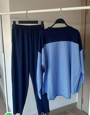 m Beden Oysho Modal lacivert takım