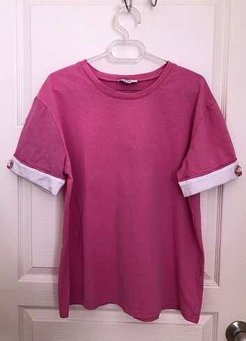 Twist pembe tshirt