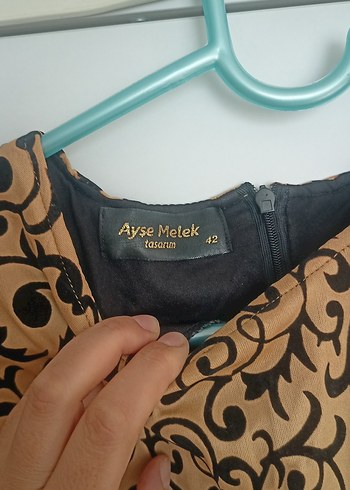 42 Beden peplum kuyruklu abiyeu