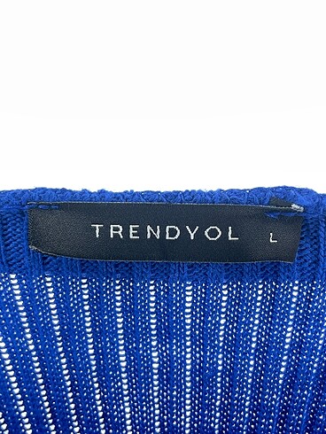 l Beden lacivert Renk Trendyol & Milla Uzun Elbise %70 İndirimli.