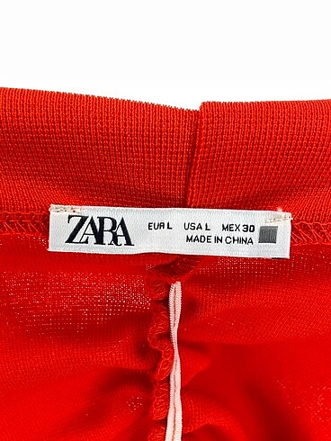 l Beden turuncu Renk Zara Bluz %70 İndirimli.