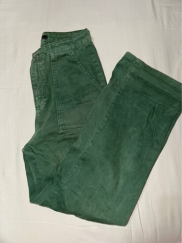 Yeşil Kot Pantolon