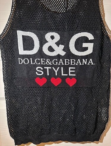 Dolce & Gabbana Dolce gabbana delikli üst