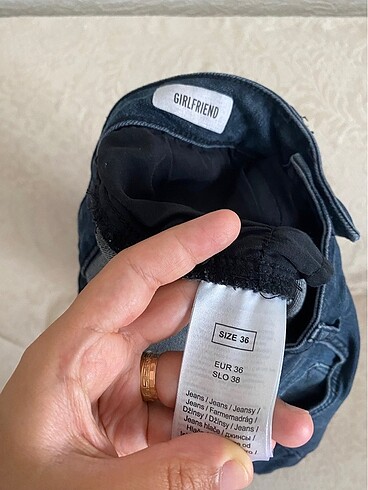 36 Beden lacivert Renk Kadın kot pantolon