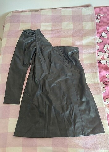 Zara mini Deri elbise