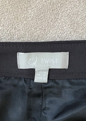 Drapeli Mavi Midi Etek - Görsel 3