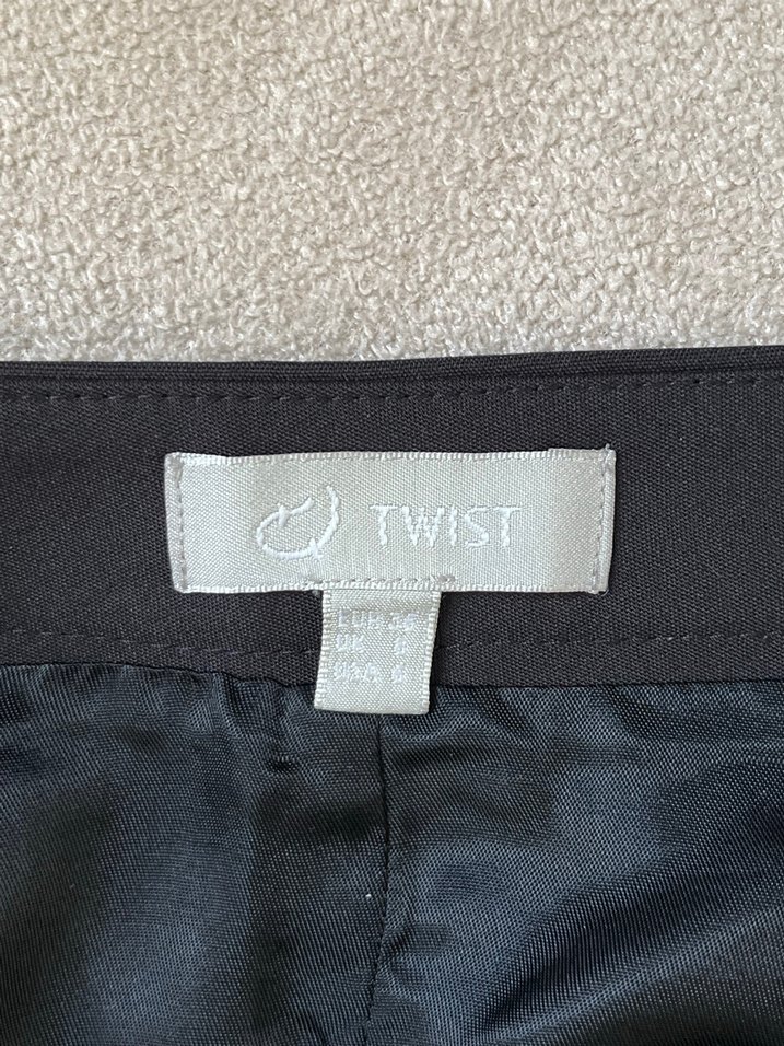 Drapeli Mavi Midi Etek - Görsel 3