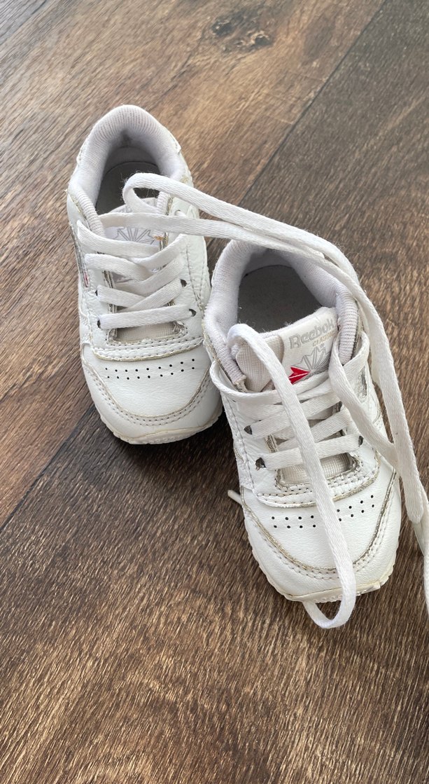 Erkek Çocuk Beyaz Spor Ayakkabı Velcro - Görsel 5