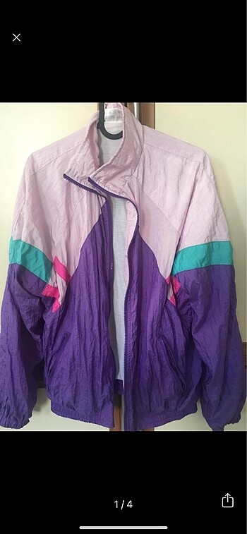 Vintage kadın bomber ceket