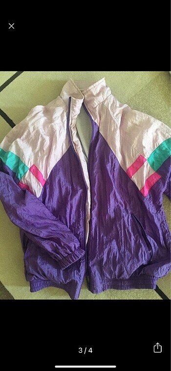 s Beden Vintage kadın bomber ceket