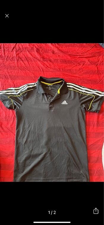 Orjinal Adidas marka polo yaka tişört