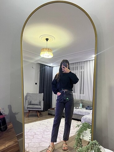 Mom jean pantolon