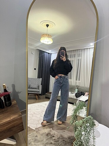 Wide leg jean