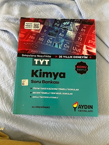 Aydın yayınları tyt kimya soru bankası
