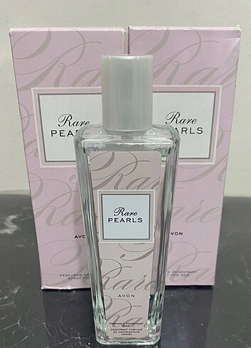 Avon Rare Pearls parfümlü vücut Spreyi 4 ADET 