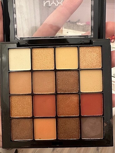NYX Nyx palet warm neutrals