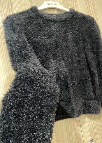 Diğer Siyah Kadın Triko Sweatshirt