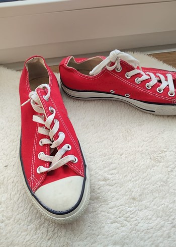 Kırmızı Converse Orijinal - Görsel 4