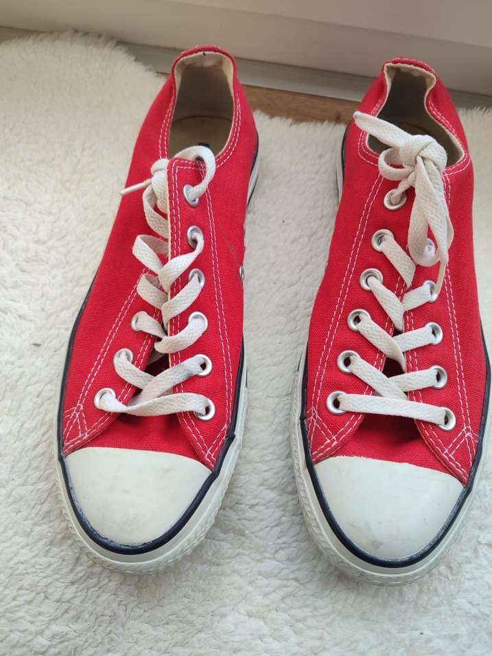 Kırmızı Converse Orijinal - Görsel 2