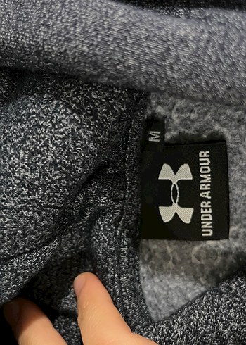 Under Armour Kapüşonlu Gri Erkek Sweatshirt - Görsel 2