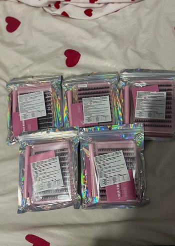 Sephora 200lü ipek kirpik seti