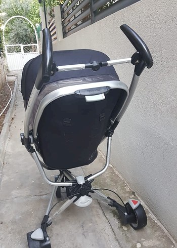 Gri Bebek Arabası Katlanabilir Model - Görsel 8