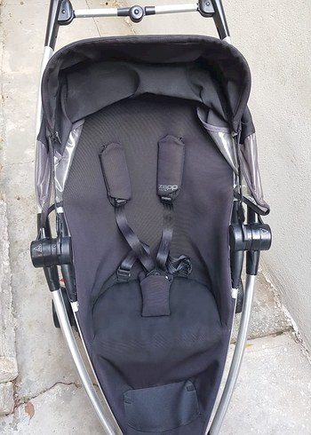 Gri Bebek Arabası Katlanabilir Model - Görsel 5