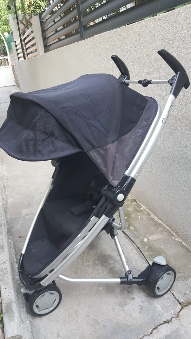 Gri Bebek Arabası Katlanabilir Model - Görsel 4