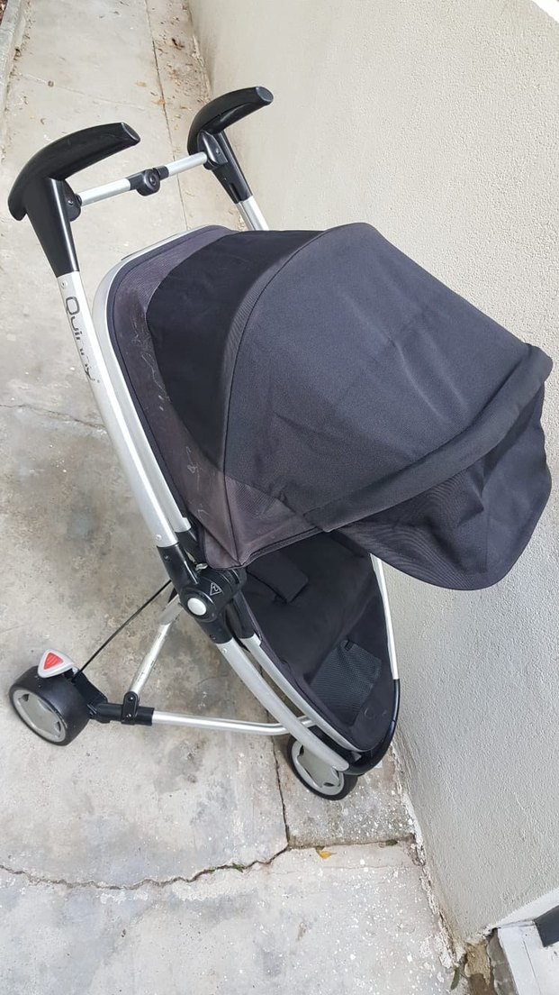 Gri Bebek Arabası Katlanabilir Model - Görsel 2