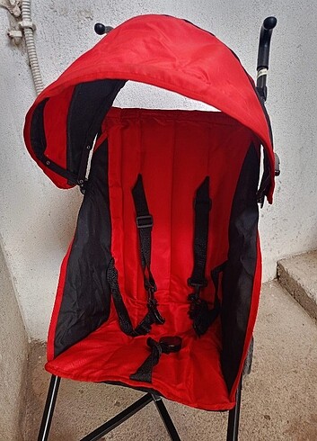 15-36 kg Beden kırmızı Renk Bebek arabası