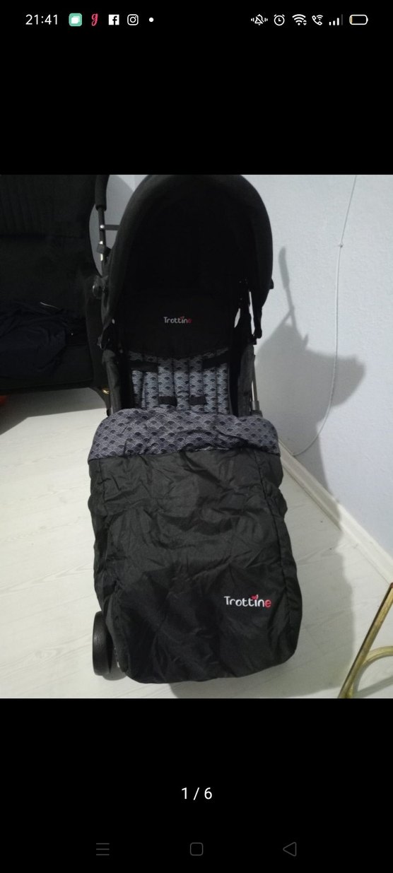 Siyah Bebek Arabası - Görsel 2