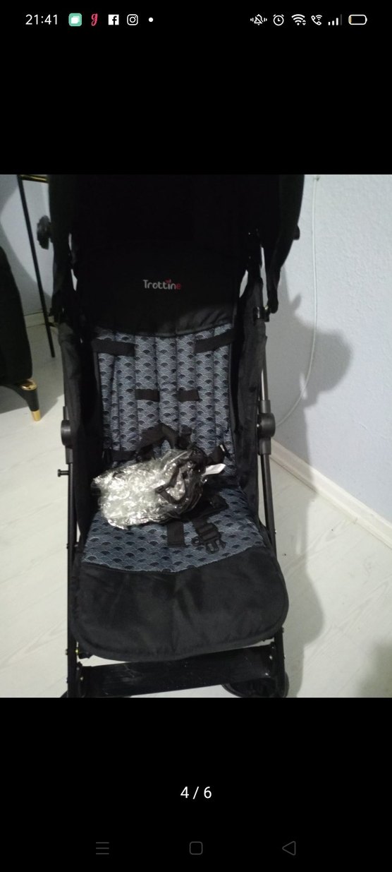 Siyah Bebek Arabası - Görsel 4