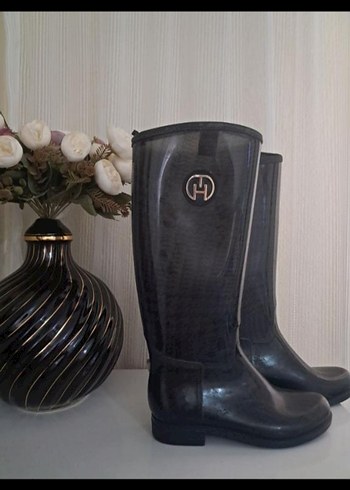 orjinal tommy Hilfiger Topuklu Çizme - Görsel 2