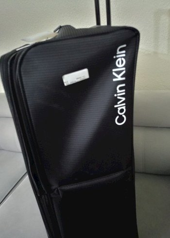 Siyah Calvin Klein Erkek Valiz - Görsel 6
