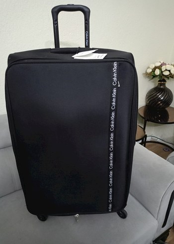 Siyah Calvin Klein Erkek Valiz - Görsel 4