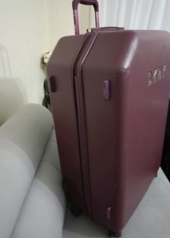 Bordo DKNY orjinal Valiz - Görsel 5